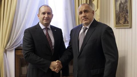 Румен Радев и Бойко Борисов