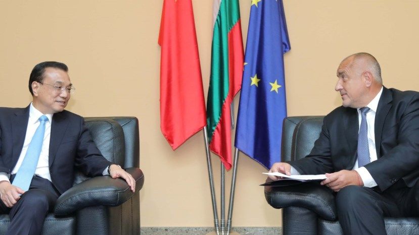 Бойко Борисов разговаря с китайския премиер Ли Къцян