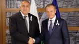 Премиерът Бойко Борисов разговаря с председателя на Европейския съвет Доналд Туск