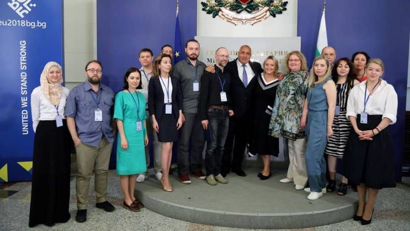 Премьер Болгарии встретился с группой российских журналистов