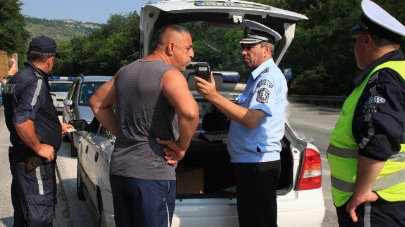 В Болгарии вступили в силу новые меры контроля над водителями, употребившими алкоголь и наркотики