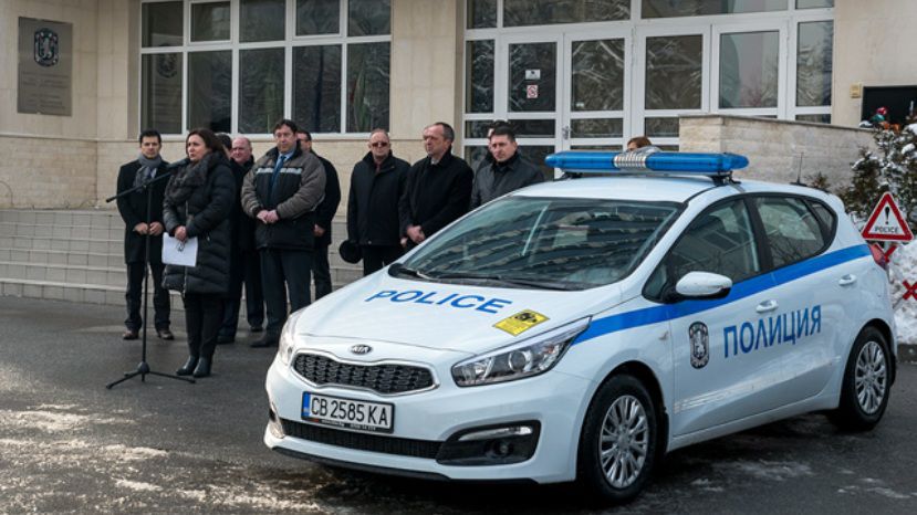 МВД Болгарии обновило автопарк с 278 новыми автомобилями
