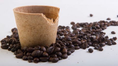 В Болгарии запатентовали съедобную чашку для кофе
