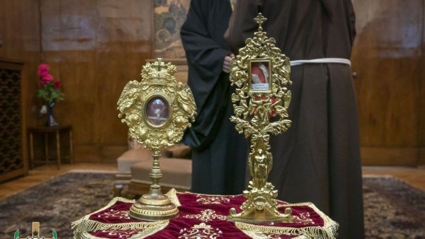 Софийская епархия получила в дар святые мощи Св. Климента Римского и Св. Потита
