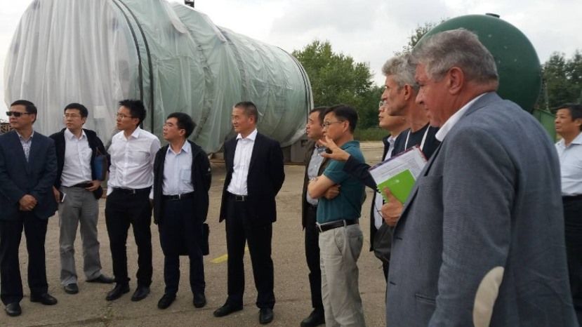 Китайская делегация посетила площадку АЭС «Белене»