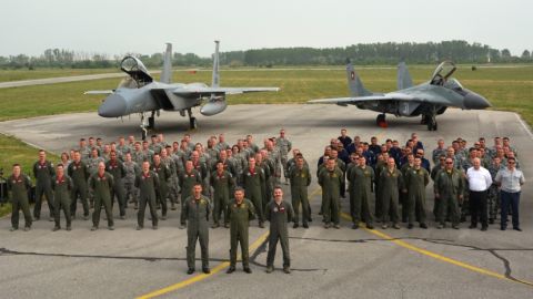 В Болгарии начались болгаро-американские авиационные учения