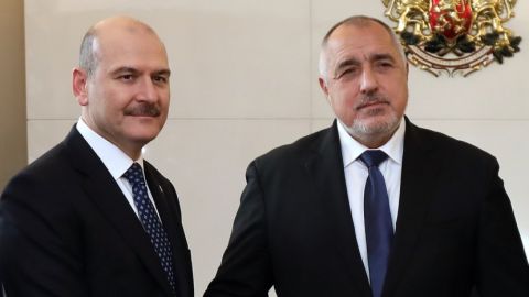 Бойко Борисов се срещна с министъра на вътрешните работи на Турция Сюлейман Сойлу