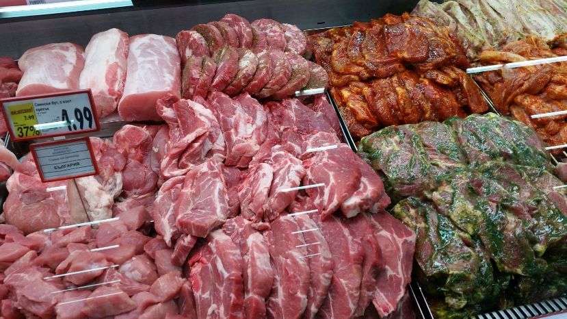 Най-евтиното месо в ЕС е у нас и в Полша, най-скъпо е в Дания