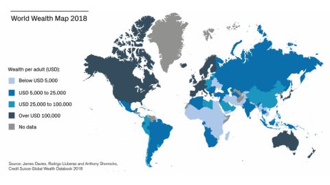 0,1% от българите с богатство над $ 1 млн.