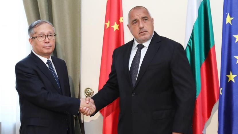Премиерът Бойко Борисов проведе среща с делегация от Китай