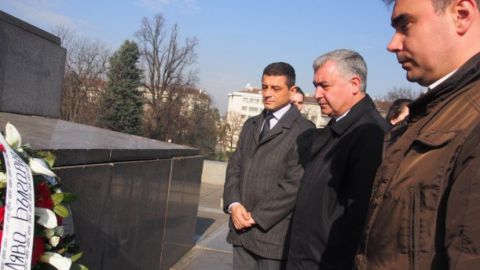 Сторонники БСП и «Атаки» приняли участие в чествовании Дня защитника Отечества в Софии