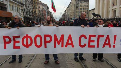 В Софии прошло «Шествие за правосудие»