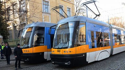 София планирует купить еще 13 новых трамваев