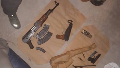 В софийском гараже полиция обнаружила большое количество наркотиков и оружия