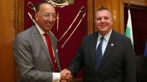 Хорхе Домек и Красимир Каракачанов