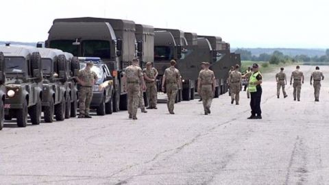 В Болгарии началась передислокация военной техники для участия в учениях в Румынии и Болгарии