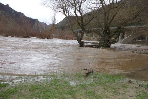 Уровень рек в бассейне Черного моря у берегов Болгарии пока на подъеме