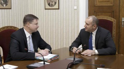 Президентът Румен Радев: Стратегическата перспектива на България е да задълбочи европейската си интеграция, а това е невъзможно да се случи без присъединяване към Еврозоната