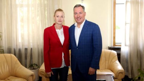 Председателят на БОК се срещна с президента на Руския олимпийски комитет
