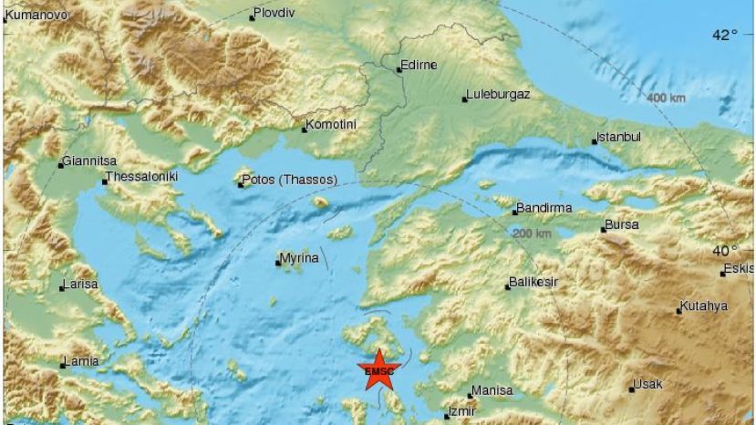Сильное землетрясение в Турции ощущалось и в Болгарии