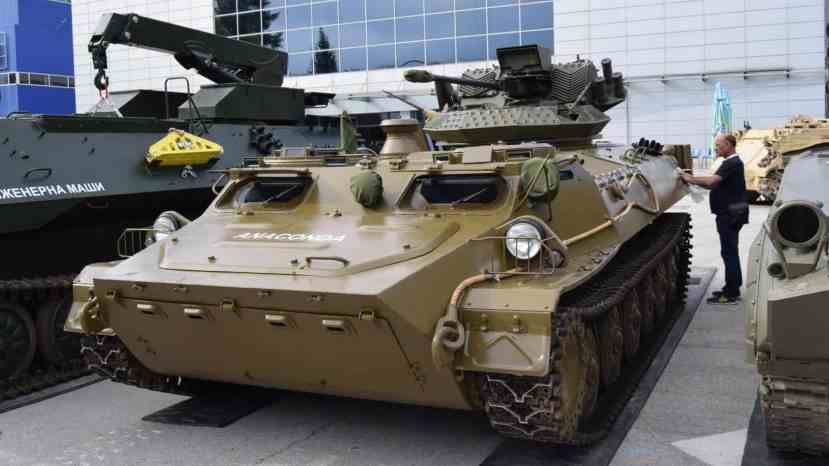 В Болгарии презентовали боевую машину Anakonda с украинским &quot;Стилетом&quot;