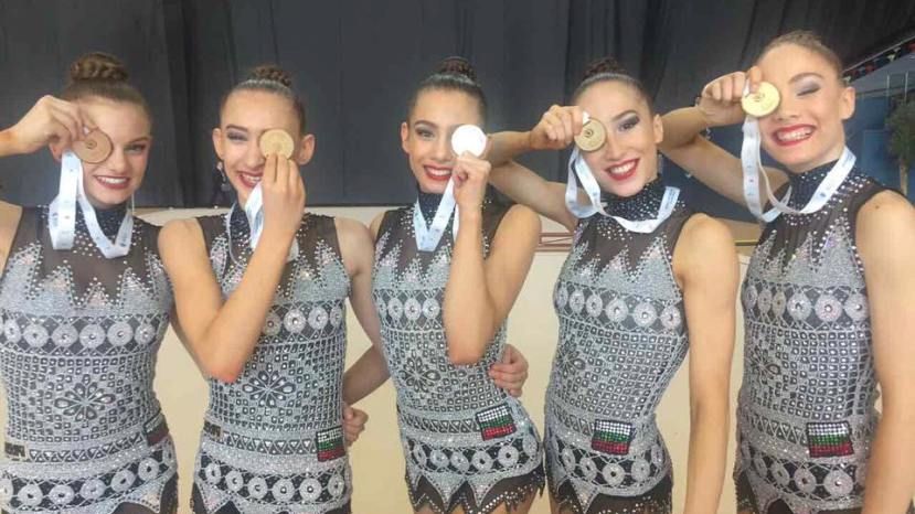 Болгарские гимнастки завоевали серебряные медали на этапе Кубка мира в Казани