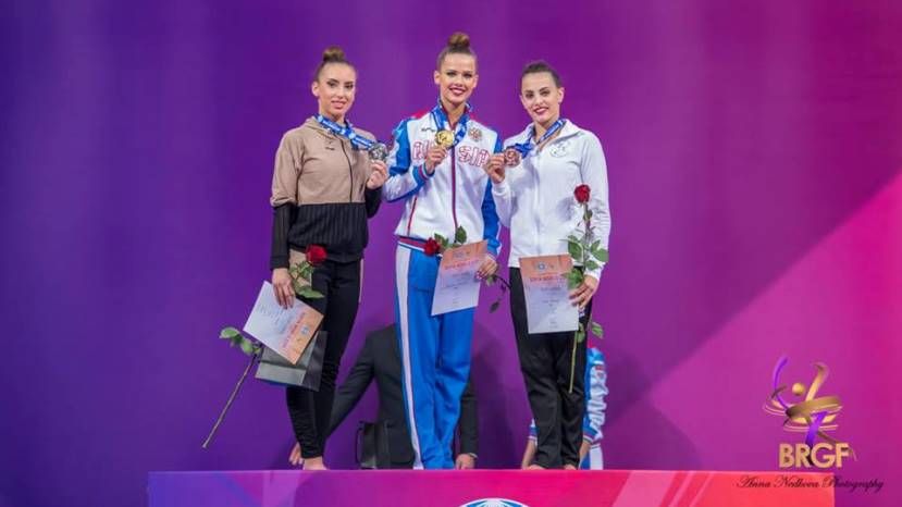 Катрин Тасева третья в многоборье на этапе Кубка мира по художественной гимнастике в Софии