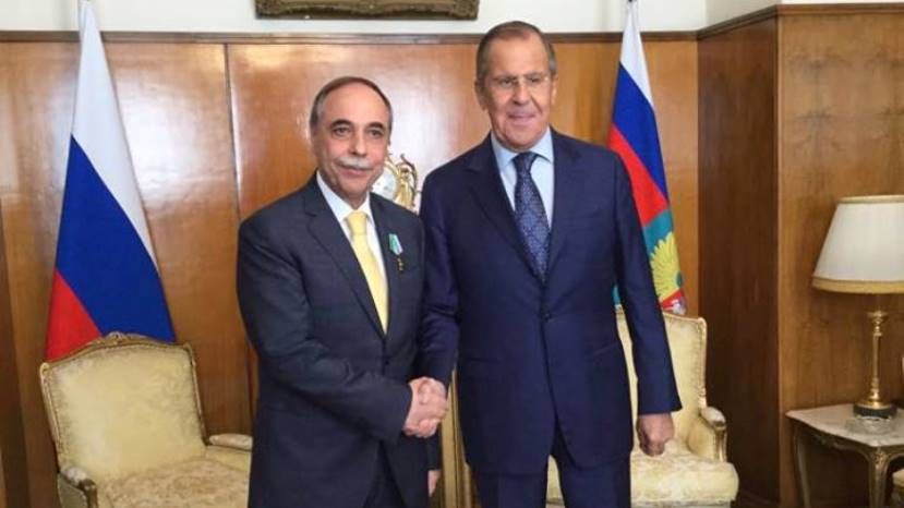 Послу Болгарии в Москве вручили нагрудный знак МИД России «За взаимодействие»