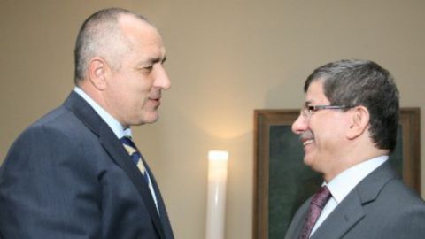 Бойко Борисов и Ахмет Давутоглу