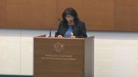 Петкова: Будущее АЭС „Белене“ будут решать депутаты