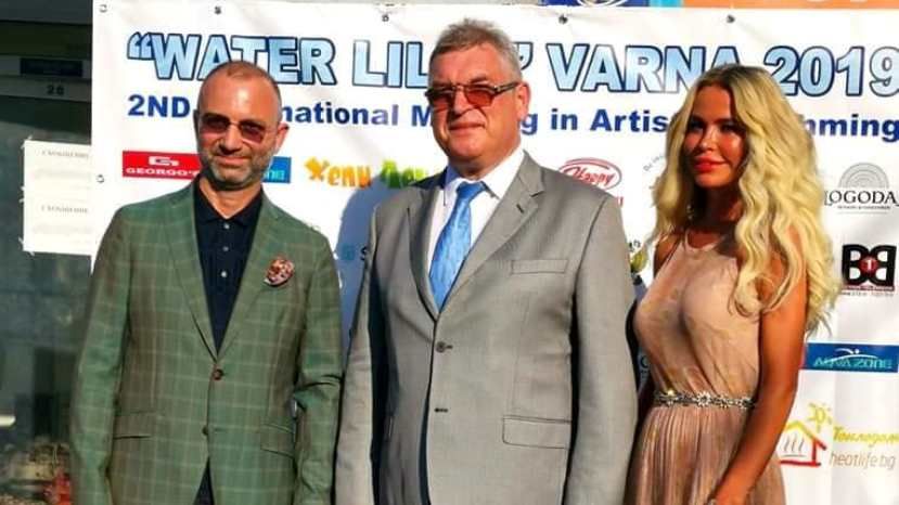 Директор комплекса «Камчия» открыл Международный турнир по синхронному плаванию «Водная лилия»