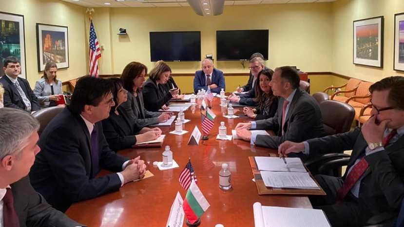 Министр энергетики Болгарии обсудила в США диверсификацию источников природного газа